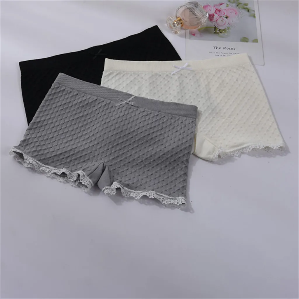 1 шт. безопасные короткие штаны дышащее тонкое нижнее белье трусики сексуальные
