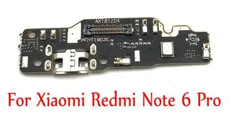 Redmi Note 6 Pro Для Redmi Note 3 Pro Se USB порт зарядное устройство плата док-станция разъем гибкий для Xiaomi Redmi Note 4X Max 5X Note 2 3S 4 6 7 8 Pro - Цвет: Redmi Note 6 Pro