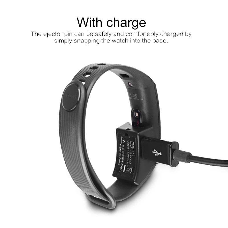 original charging dock with cable for huawei honor band 4 5 charger also honor band 3 charger smartwatch charging base amazfit free global shipping