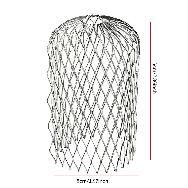 1 шт. кровельный желоб защитные фильтры 3 дюймов Расширенный алюминиевый фильтр