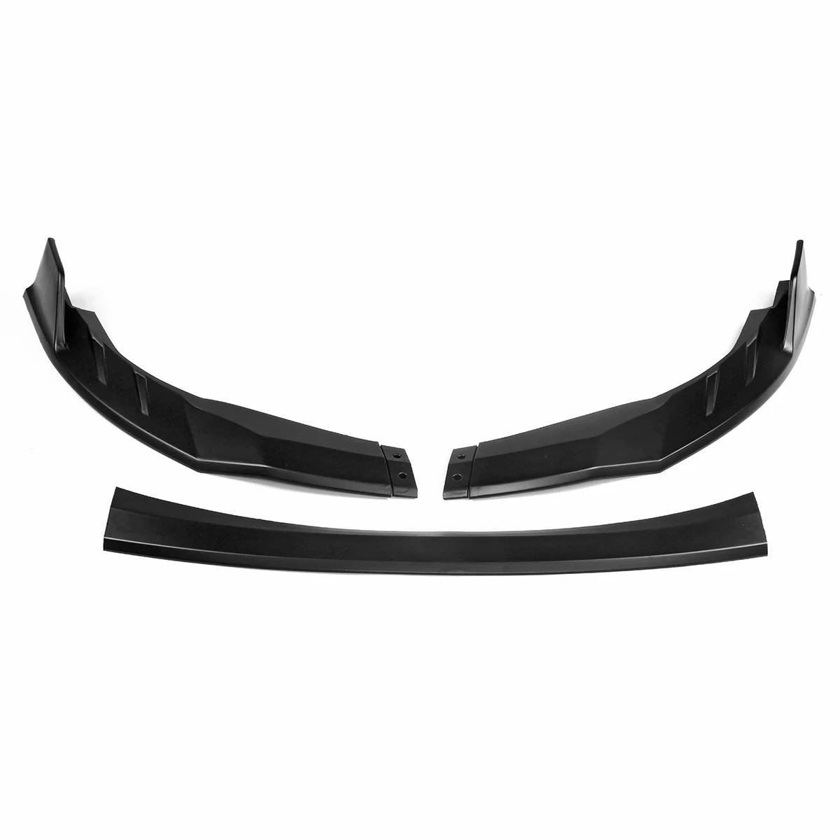 Сплиттер для переднего бампера автомобиля из углеродного волокна блеск матовый