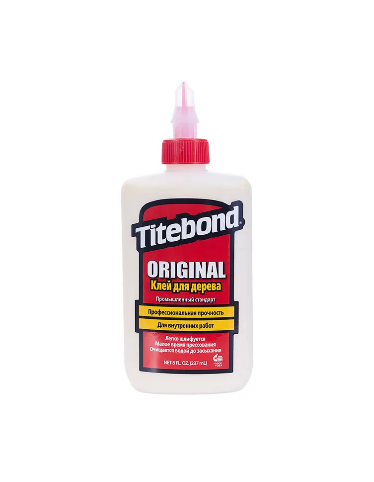 Клей Titebond Original для столярных работ 237 мл | Обустройство дома