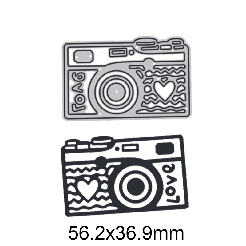 Видеокамера - Металлические ножницы для вырезания для собственного изготовления альбома, бумажных открыток, тиснения, декоративного рукоделия, новинка.