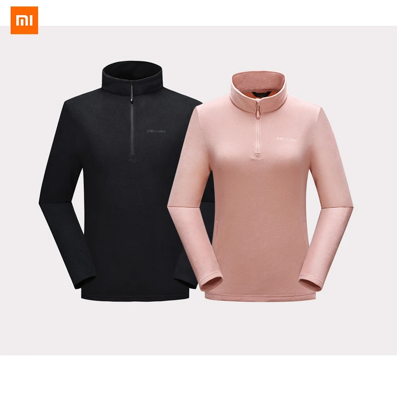 

Xiaomi Youpin Stand-up collar pullover fleece High fiber count polar fleece fabric, dense and fluffy, lighter and warmer