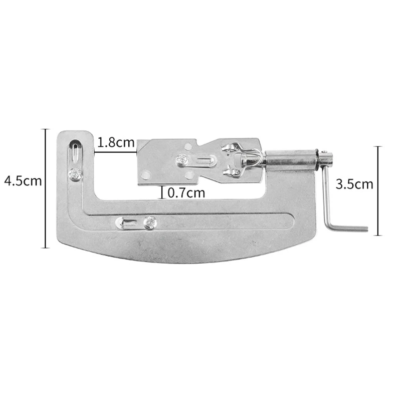 Manual Tying Fishing Hook with Line Machine Fishing Hooks and Line Tier Machine Portable Stainless Steel Fish Hook Line Knotter