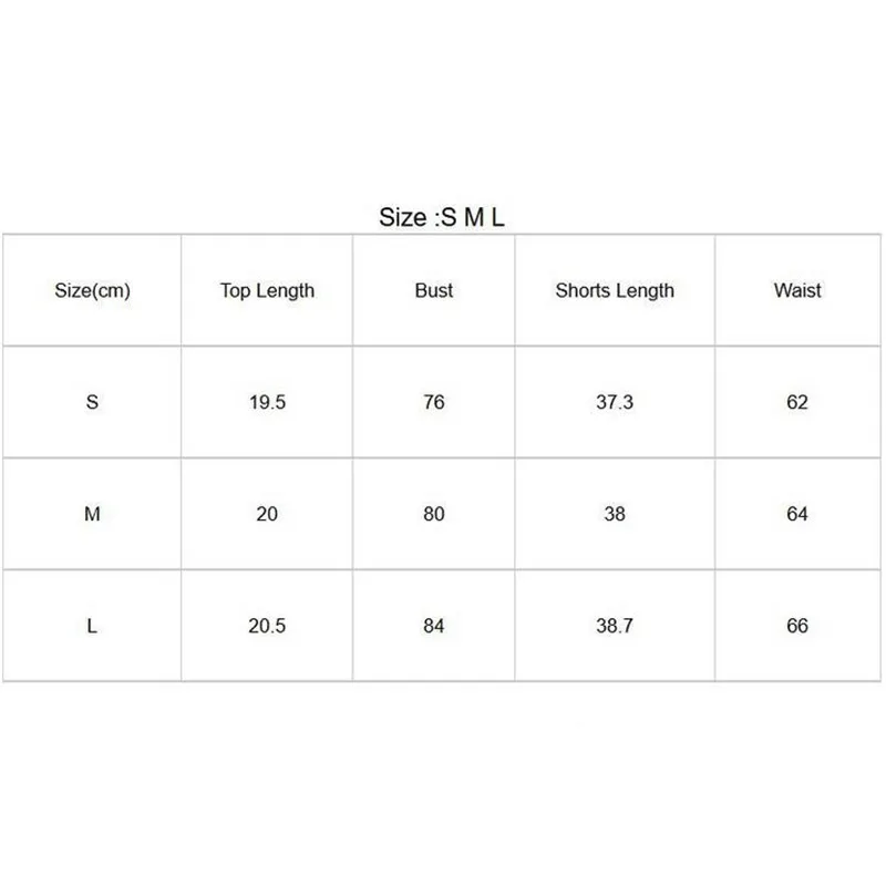 

2020 Hirigin 2pcs Women Playsuit Evening Party Wear Set Lady Sleeveless Crop Tops Tank+ Shorts Sexy Clothes Set femme ropa mujer