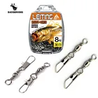 36 шт.лот баррель с защелкой поворотный Карп рыболовные аксессуары из нержавеющей стали снасти набор для морской рыбалки Открытый спортивный аксессуар