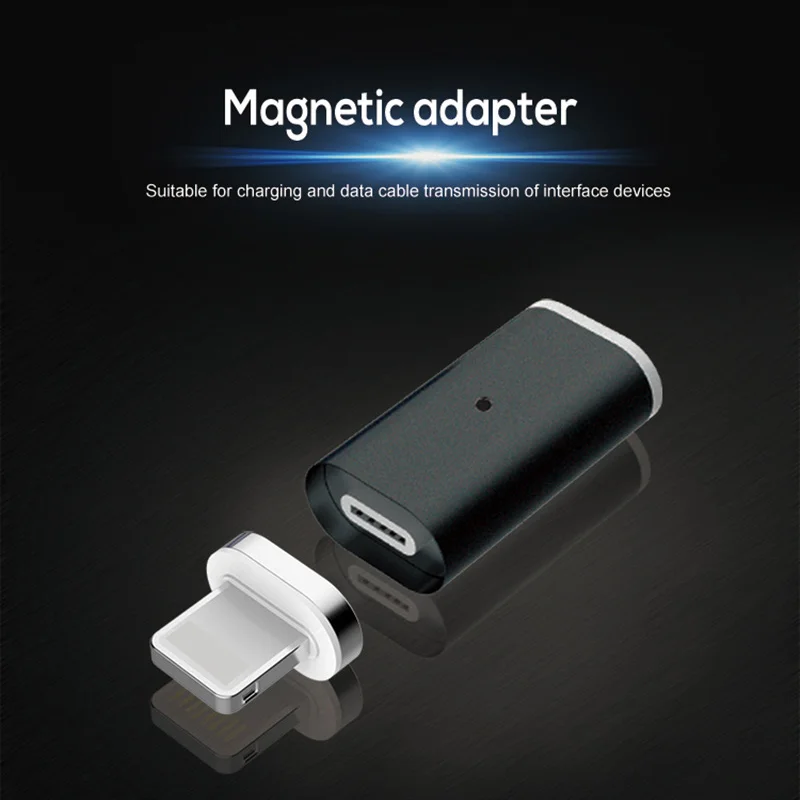Mirco USB разъем Micro Usb зарядное устройство адаптер типа C магнитное для Android iphone Type