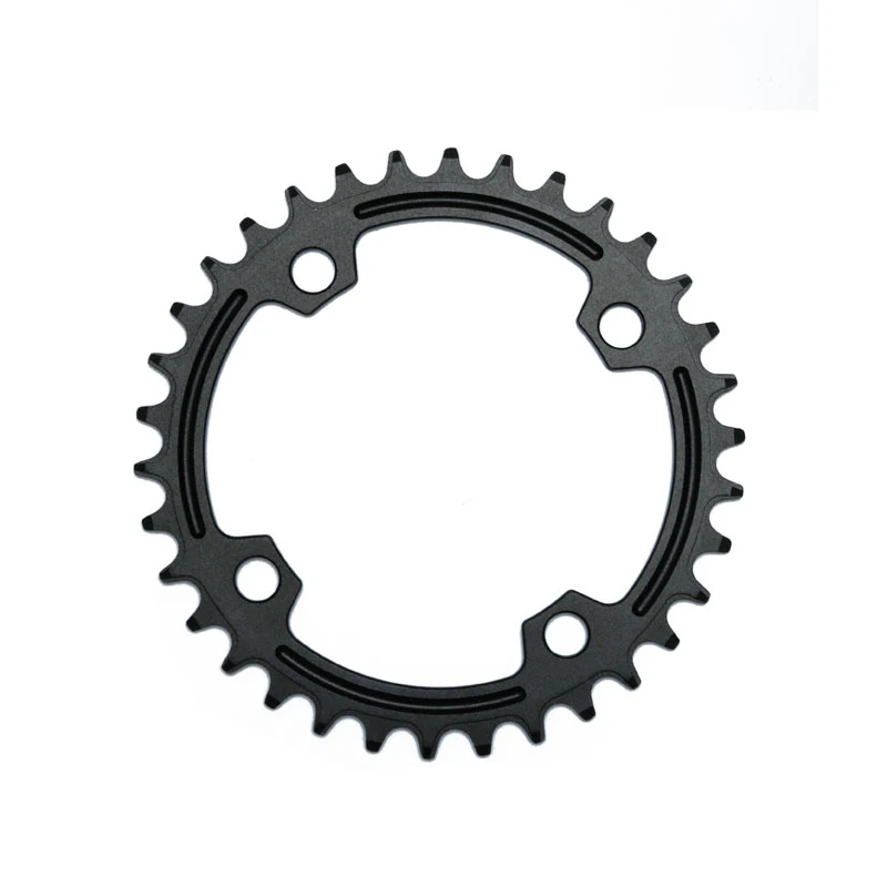 MTB bicicleta redonda rueda ancha estrecha 32 T 34 36 38T40T anillo de cadena cicculo cigyuenanal placa unica para pi | Спорт и