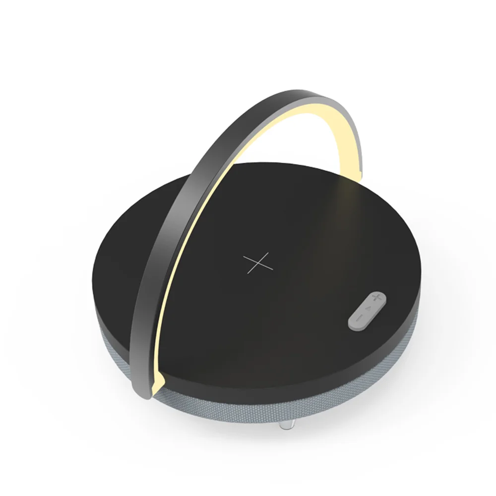 Bluetooth динамик портативный светодиодный с зарядным устройством поддержка TF карты