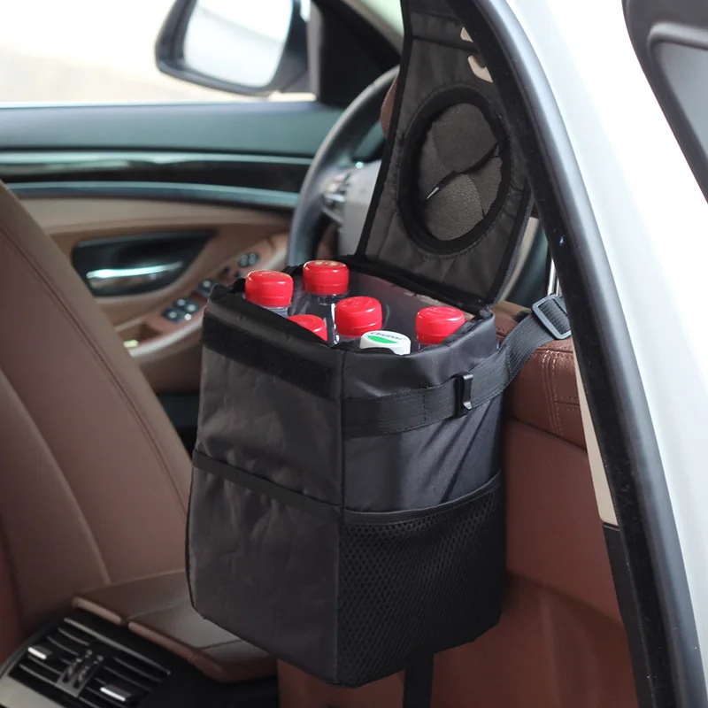 

Креативный складной ящик для хранения для автомобилей, водонепроницаемый задний ящик для хранения, мусорная корзина для автомобиля, мусорн...