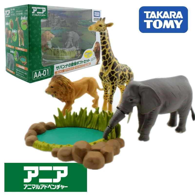 

Takara Tomy Tomica Ania Animal Adventure Aa 1 Prairie Model Kit Diecast Elephant Toys Resin Tiger Baby Bauble Deer Mould