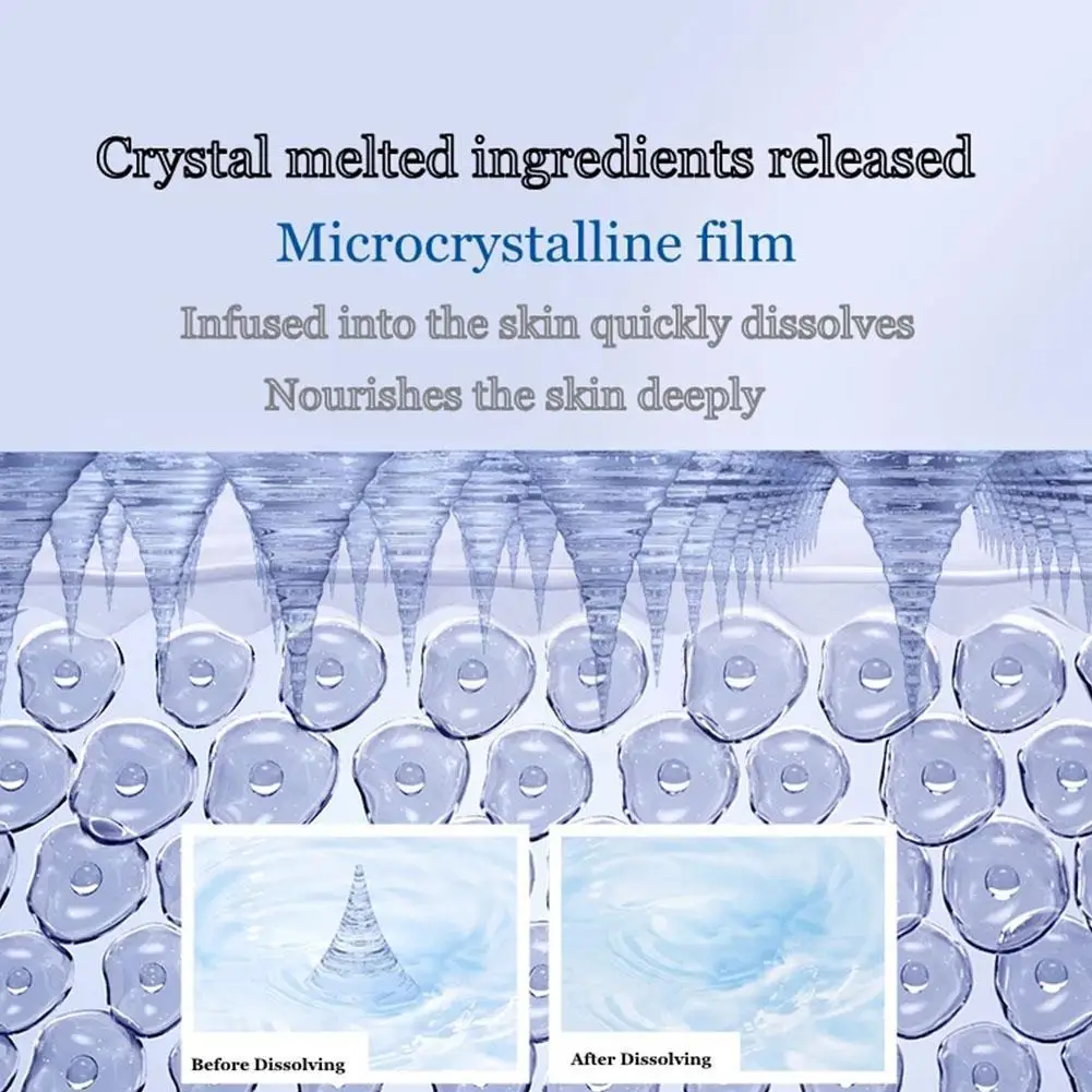 

2 пары, Антивозрастные наклейки для кожи лица, с гиалуроновой кислотой