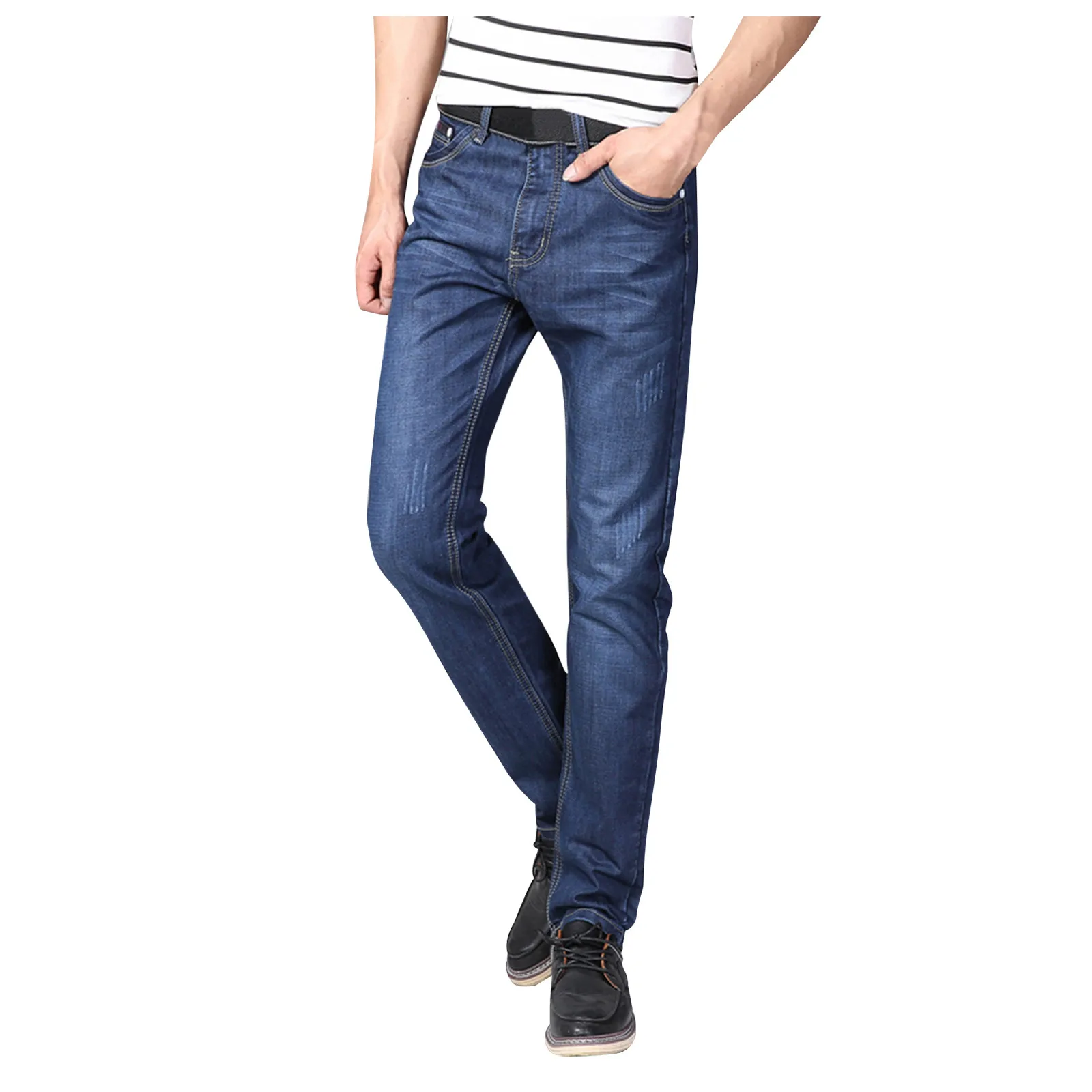 

Men Classic Jeans Jean Homme Pantalones Hombre Men Soft Black Biker Masculino Denim Overall Men Pants mens jeans Denim Trousers