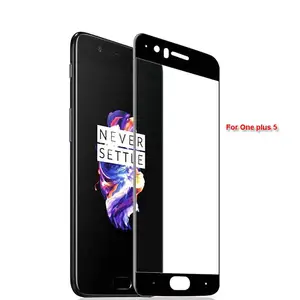 10pcs full cover tempered glass for oneplus 5 5 5t 6 6t 7 screen protector for 15 5t 6 6t 7