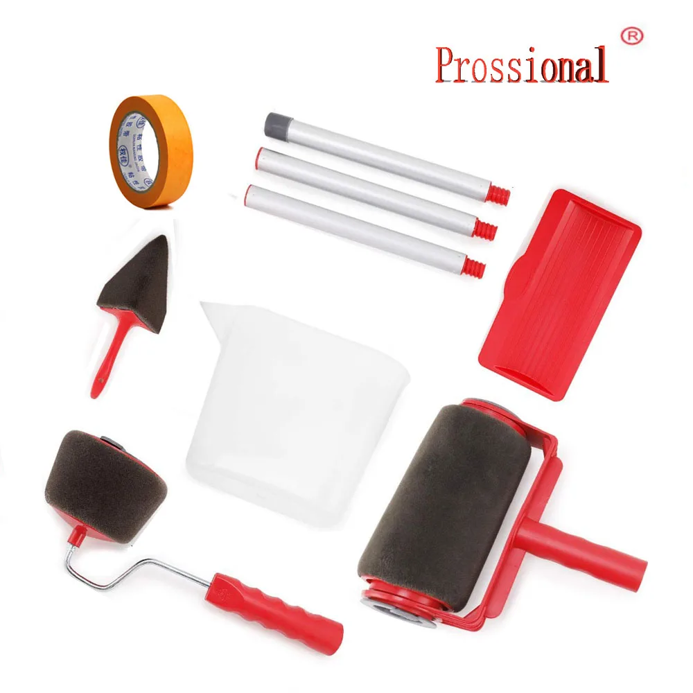 9 шт. набор профессиональных кистей для рисования без швов|Наборы рисования| |