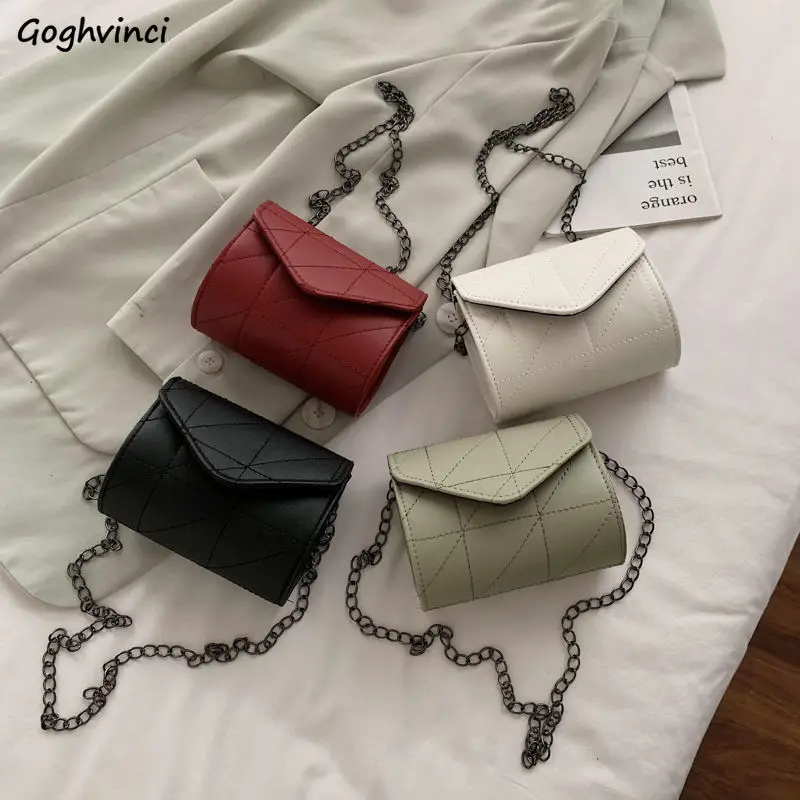 

Diamond Lattice Solid Shoulder Bags Women Chain Fashion Mini Crossbody Bag All-match Summer High Street Females Ins Purses Retro