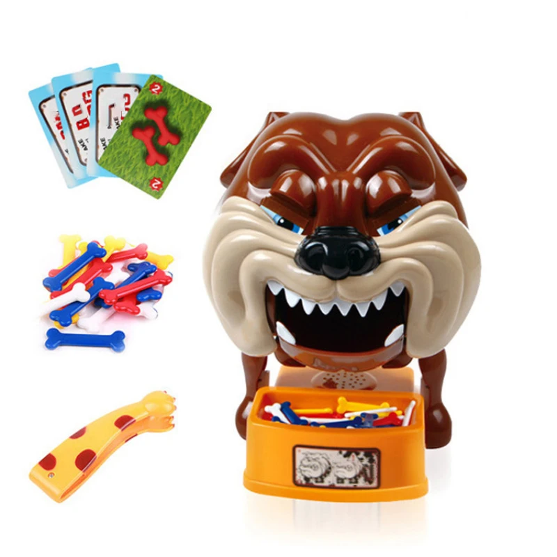 Креативная игрушка в виде плохой собаки для родителей и детей забавные игры
