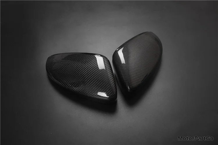 

Зеркальная Обложка из натурального волокна Crabon, обменная оригинальная 1 пара для VW Volkswagen The Beatles 2011-2016