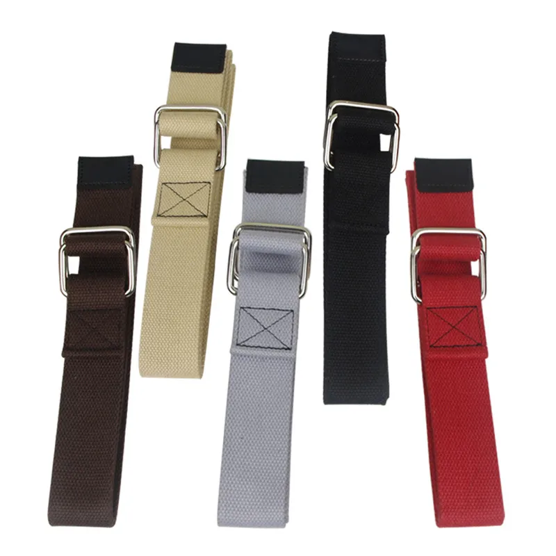 

ZLRPH 10 color male Lady General Canvas belt leisure business jeans double ring buckle belt outdoor Leisure wholesale