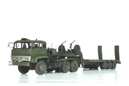 1/35 китайская военная армия 50 тонный Танк транспортировочный полуприцеп Сборная