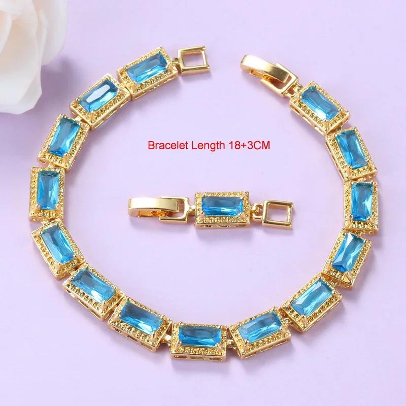 Набор ювелирных украшений золотого цвета для свадьбы помолвки модный костюм