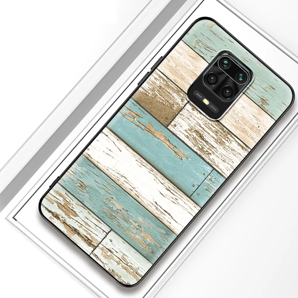

Wood Texture Silicone Case Funda For Xiaomi Redmi Note 9T 9S 9 8 K40 Pro 8T 8A 9A 9C 7 7A 6 6A Black Soft Back Shell Cover Coque