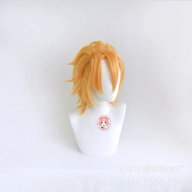 Красный Необычные приключения Джоджо Trish Una+ bun Leone abbacchio Бруно Bucciarati Narancia Ghirga Аниме Костюм для косплея парик волосы+ трек - Цвет: Красный
