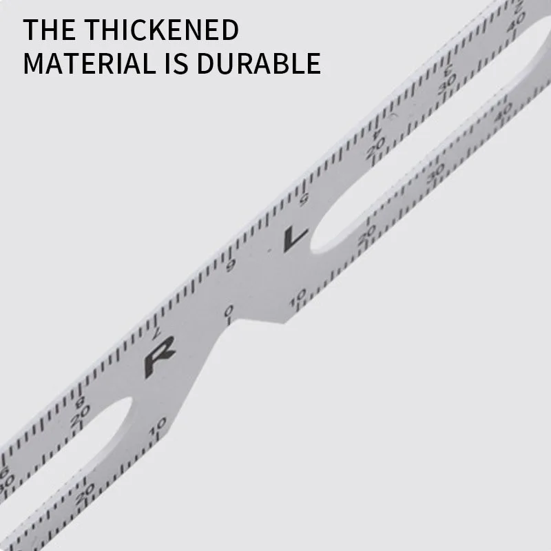 

Pupil Height Distance Meter Glasses Ruler Adjustable Pupilometer soft ruler measuring distance size triangle soft ruler tool