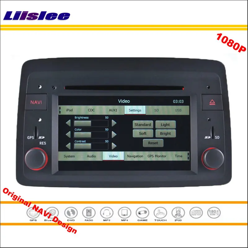 Для Fiat Panda 2004 ~ 2012 автомобильное стерео радио CD DVD плеер GPS навигация 1080P HD экранная