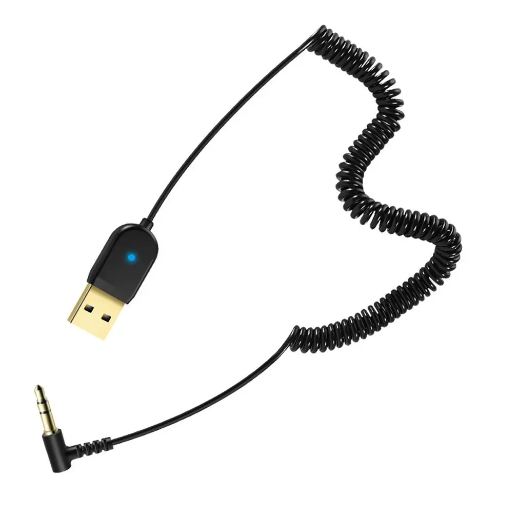 

Портативный беспроводной приемник 5,0 автомобильный Аудиоприемник USB 3,5 мм AUX Стерео Hifi автомобильный передатчик динамик