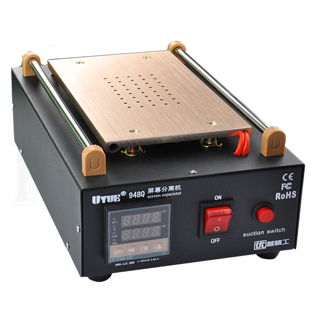 UYUE 948Q встроенный насос вакуумное стекло ЖК-экран сенсорный экран Сепаратор машина Макс 7 дюймов мобильный телефон разбирать ремонтный инструмент