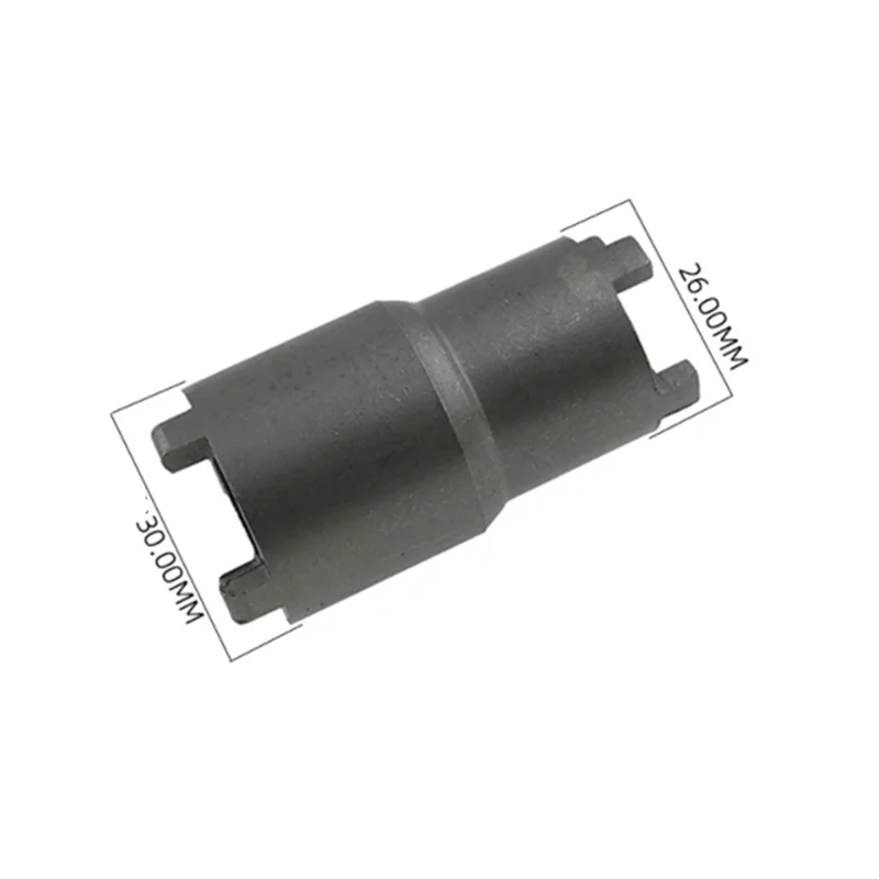 

Motorcycle Nut Removal Tool Black Double-Headed Clutch Lock Nut Wrench Motorcycle Repair Tool