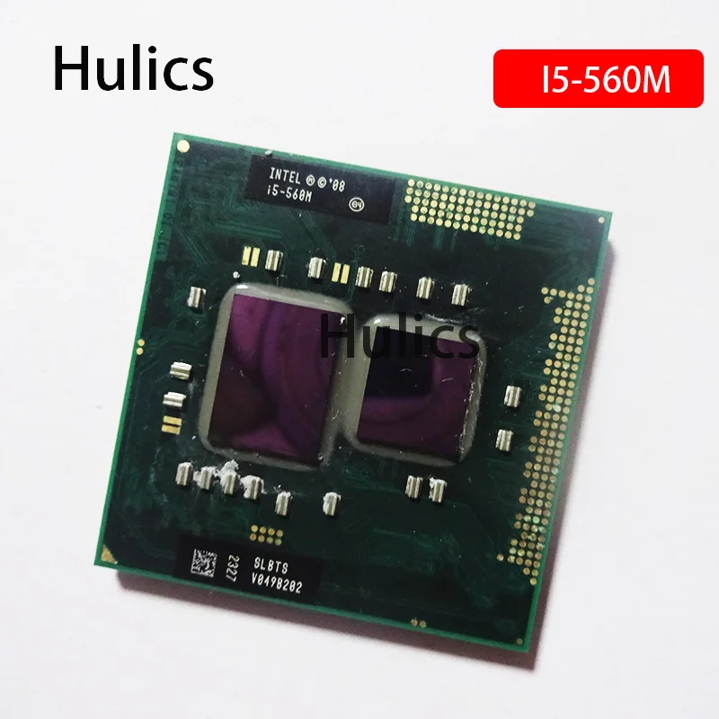Hulics оригинальный lntel Dual Core i5 560M I5 560 м 2 66 ГГц Тетрадь процессоры ноутбука Процессор