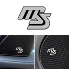 Наклейка с эмблемой для Mazda Speed Ms CX5 алюминиевая эмблема CX 3 CX3 CX-3 CX 5 M6 M3, 4 шт., украшение для автомобильной аудиосистемы, аксессуары для Mazda Speed Ms CX5 CX-5