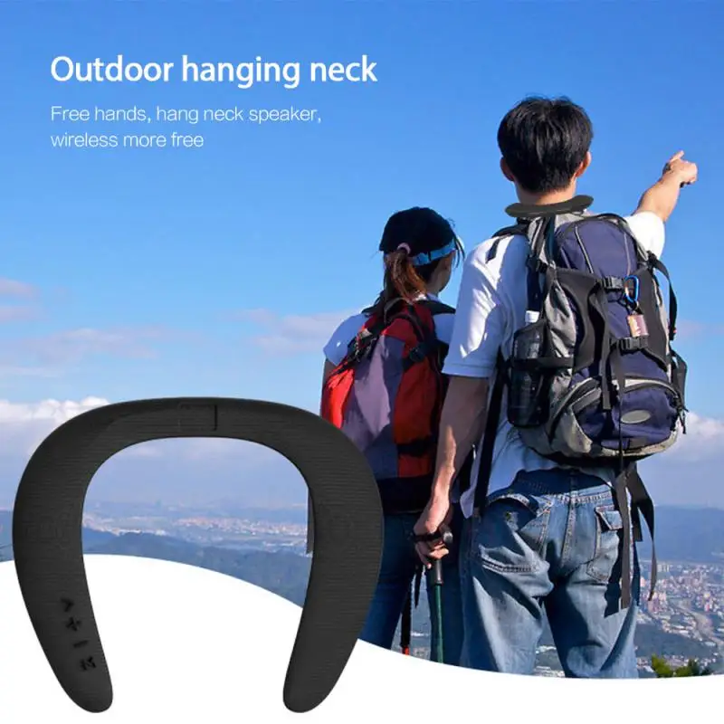 Портативный Bluetooth-динамик с U-образным вырезом 5D Bluetooth-плеер беспроводной s |
