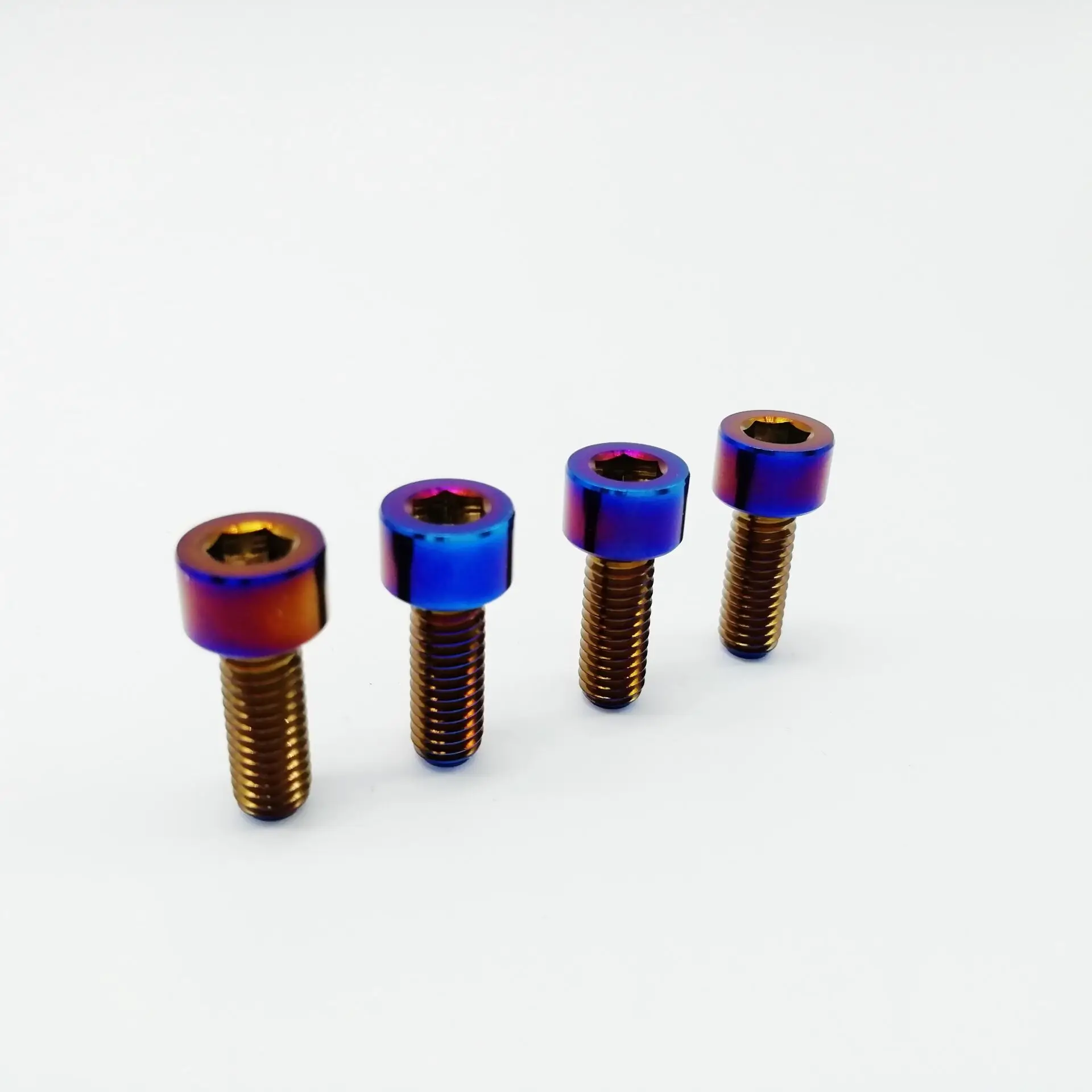 4 шт. M6X20mm Gr.5 титановый/Ti Болт шестигранный винт с внутренней шестигранной