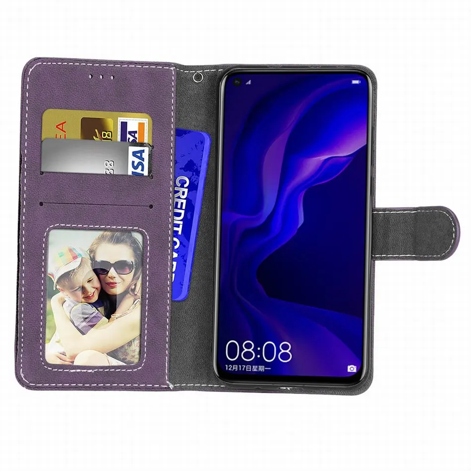 Plain Wallet Cover For Bags LG Stylo 4 5 Q8 G8 ThinQ K40 K12 Card Slot Couqe Man Leather Phone Case Zipper Flip Funda DP27H