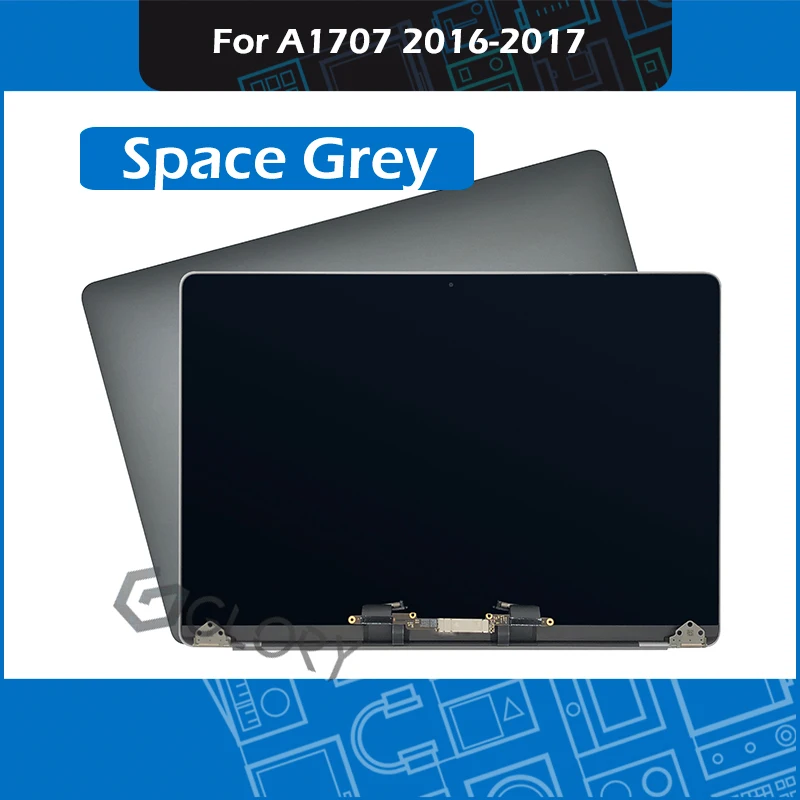 100% протестированный серый A1707 Полный ЖК экран в сборе для Macbook Pro Retina 15 дюймов