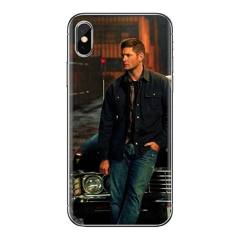 Mobile Phone Cover For Samsung Galaxy S3 S4 S5 Mini S6 S7 Edge S8 S9 S10 Plus Note 3 4 5 8 9 Supernatural SPN Jensen Ackles Star |