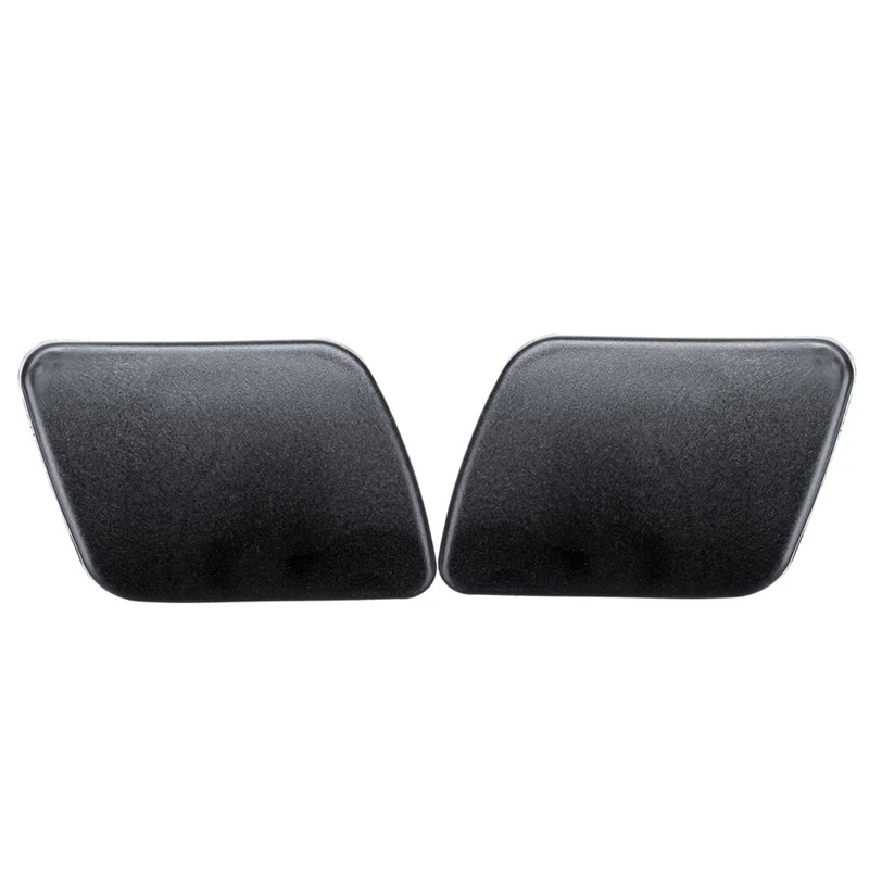 

Left+Right Front Headlight Washer Sprayer Cover Cap L R Black Color for Golf 4 IV Mk4 1998-2006