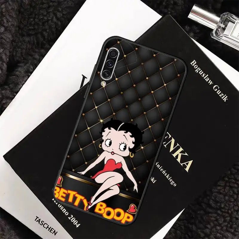 

Betty Boop Phone Cases For Samsung galaxy S 7 8 9 10 20 edge A 6 10 20 30 50 51 70 note 10 plus
