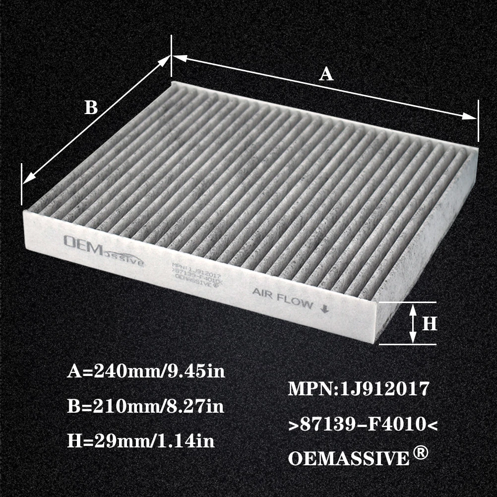Автомобильный Пыльцевой фильтр для салона активированный уголь Kia Sorento Prime UM Toyota