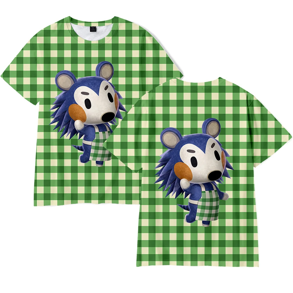 

2021 New Printed 3D Animal Crossing T shirt Men Women Fashion Harajuku Hip Hop 3D Animal Crossing Casual Summer Kids t-shirt