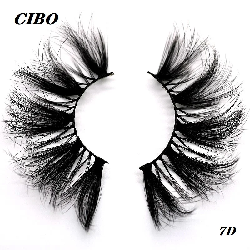 25 мм 3D Искусственные норковые ресницы натуральные длинные накладные объем