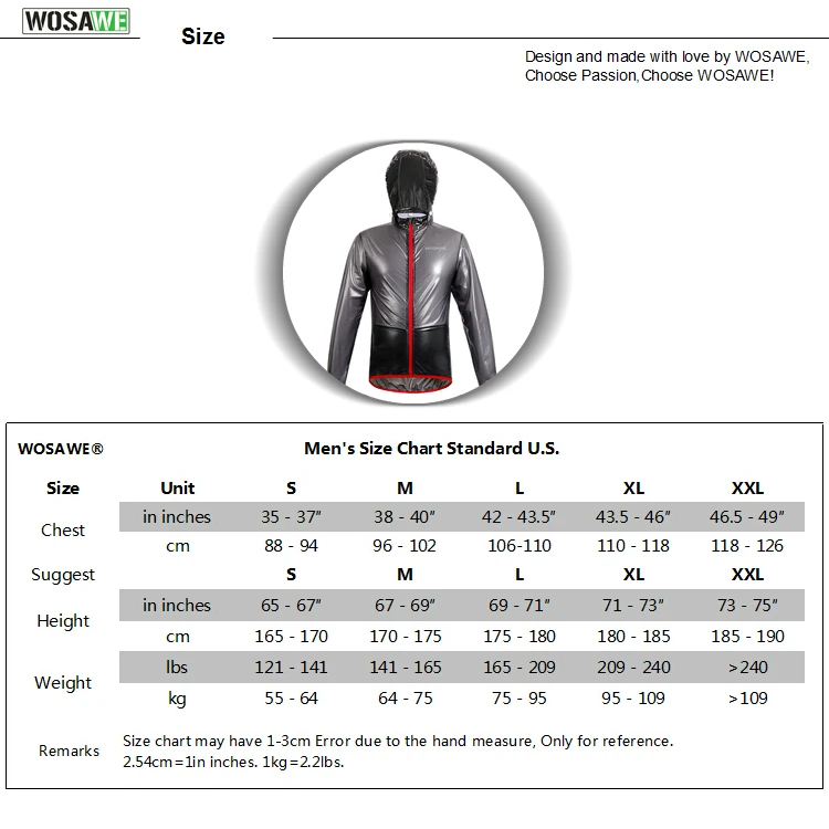 WOSAWE унисекс водонепроницаемый велосипедный дождевик MTB с длинным рукавом