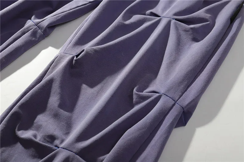 Hip Hop Loose Fit Elastic Waist Pants Fashion Pleated Ankle Mens 2020 New Spring Summer Casual Sportwear Joggers | Мужская одежда