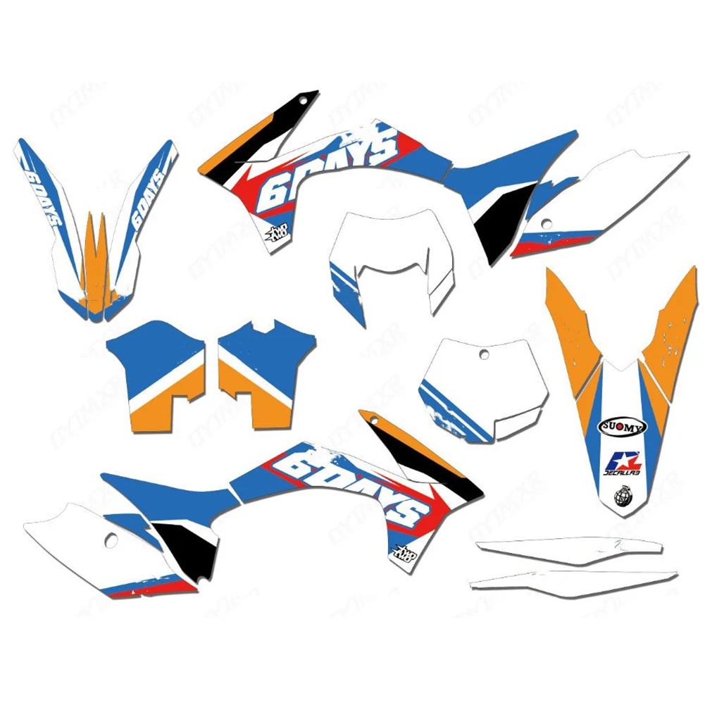 Графические Наклейки для Motocross наклейки KTM EXC XCW 2012 2013 SX SXF XC XCF 2011 125 150 200 250 300 350 450 |