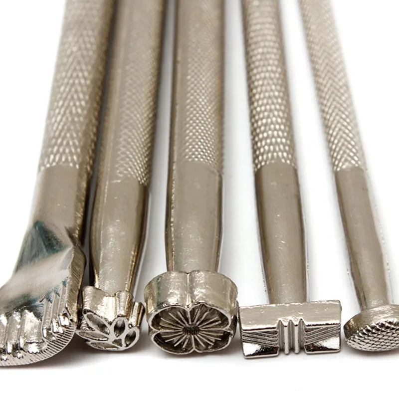 Технические металлические инструменты для работы с кожей набор инструментов