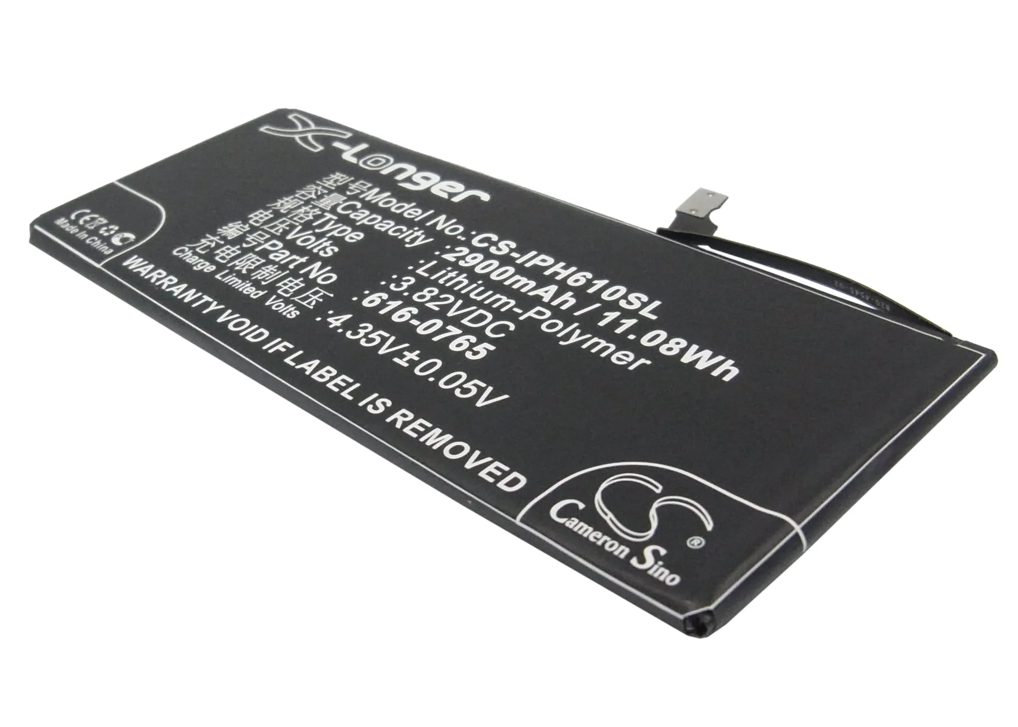 Аккумулятор Cameron Sino для Apple A1522 A1524 A1593 iPhone 6 5 Plus 2900 мАч/11 08wh|Цифровые аккумуляторы| |